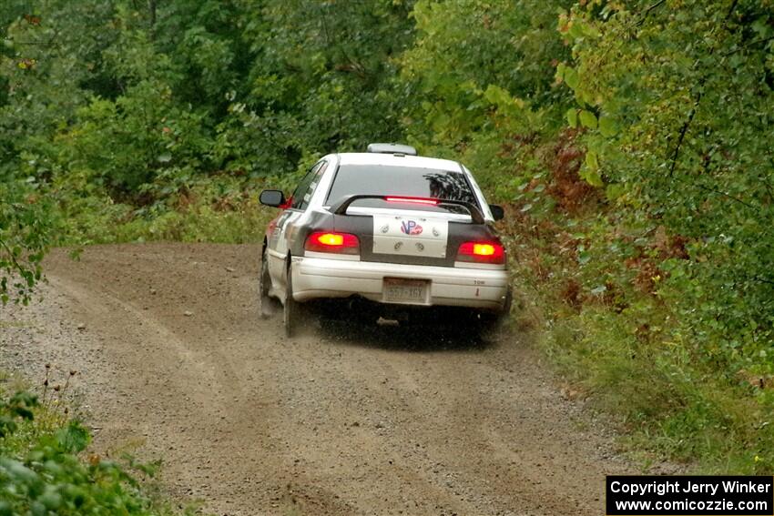 Chris Barribeau / Alex Ferencz Subaru Impreza RS on SS1, Steamboat I.