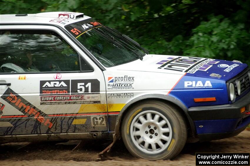 Todd Hartmann / Shawn Callahan VW GTI on SS1, Steamboat I.