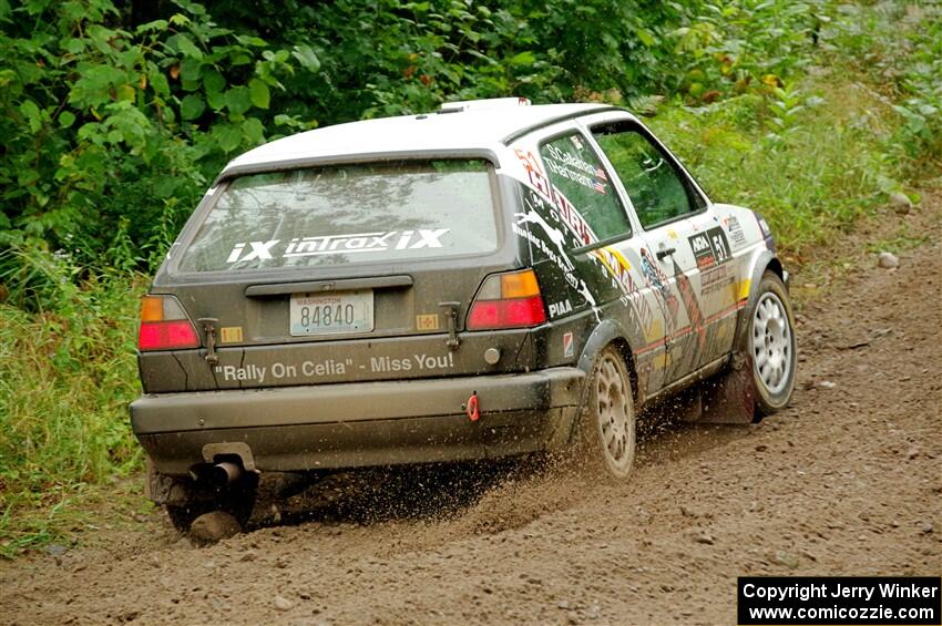 Todd Hartmann / Shawn Callahan VW GTI on SS1, Steamboat I.