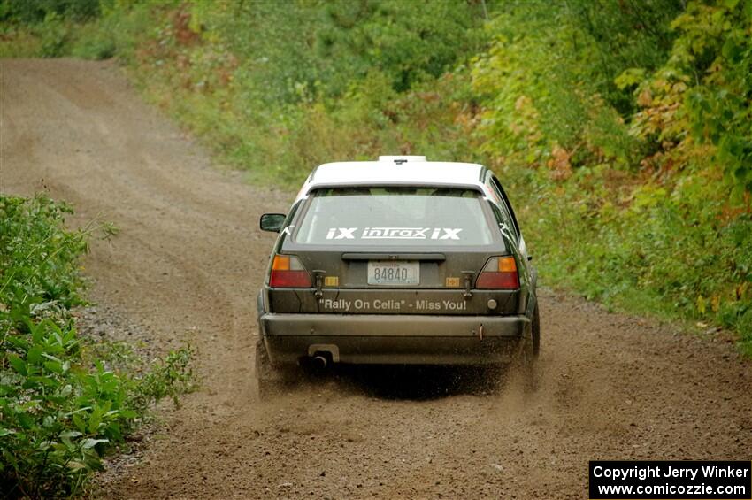 Todd Hartmann / Shawn Callahan VW GTI on SS1, Steamboat I.