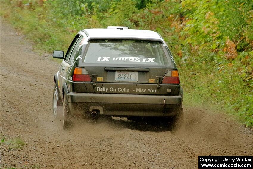 Todd Hartmann / Shawn Callahan VW GTI on SS1, Steamboat I.