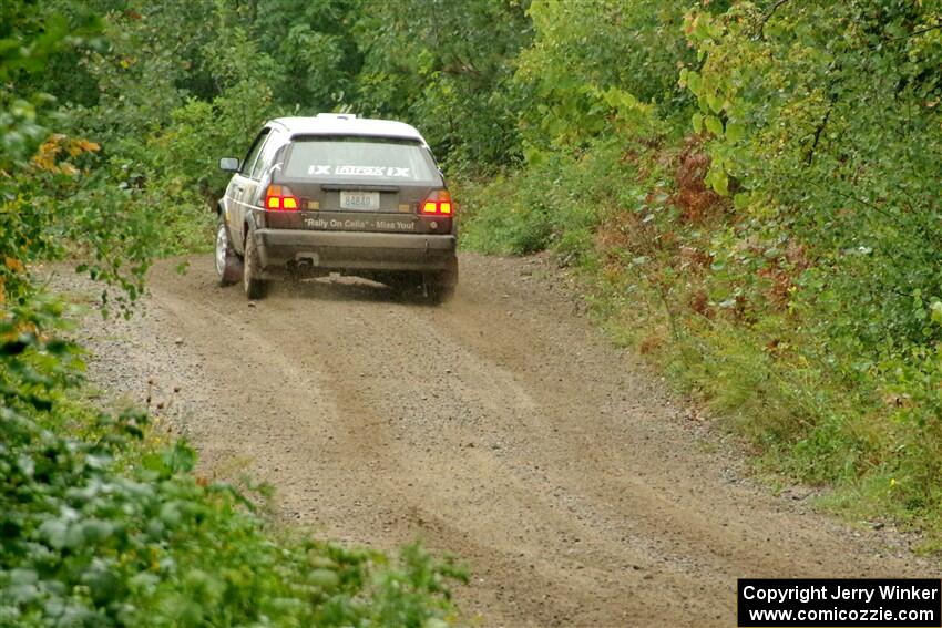 Todd Hartmann / Shawn Callahan VW GTI on SS1, Steamboat I.