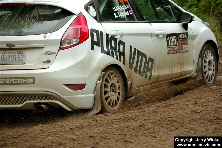 Roberto Yglesias / Alix Hakala Ford Fiesta ST on SS1, Steamboat I.