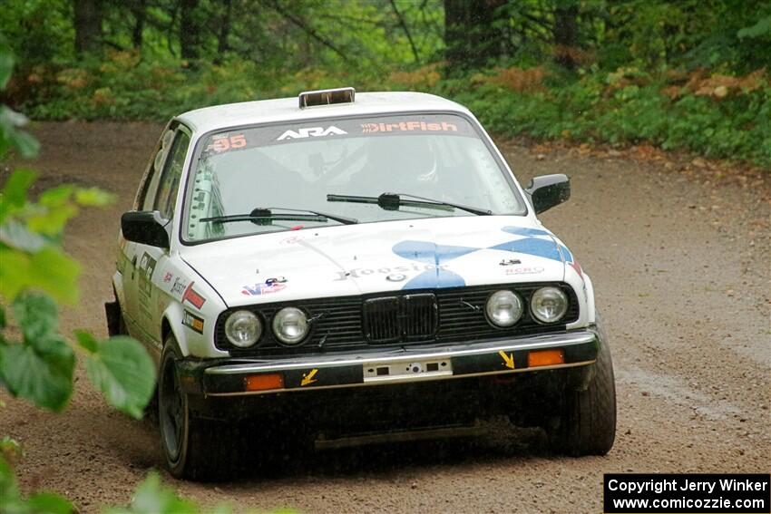 Brian Katz / Matt Vaught BMW 325i on SS1, Steamboat I.