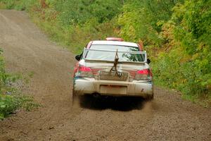 Dan Colburn / Cameron Case Subaru Impreza on SS1, Steamboat I.