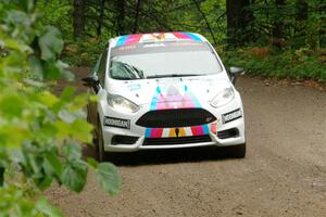 Lucy Block / Michelle Miller Ford Fiesta R2 on SS1, Steamboat I.