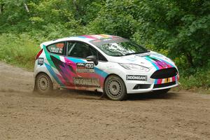 Lucy Block / Michelle Miller Ford Fiesta R2 on SS1, Steamboat I.