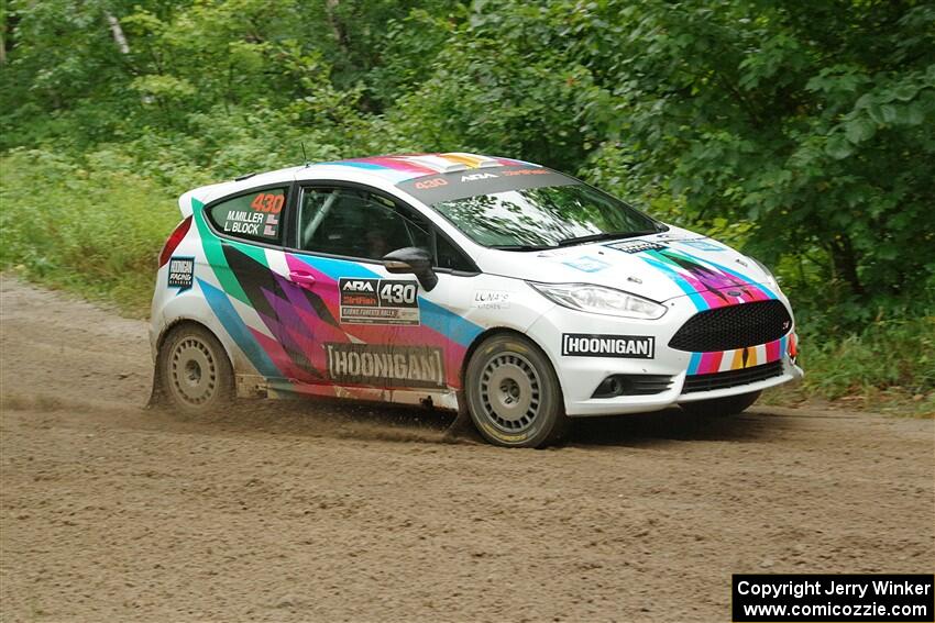 Lucy Block / Michelle Miller Ford Fiesta R2 on SS1, Steamboat I.