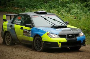 Colin Gleason / Quinn Trumbower Subaru Impreza 2.5RS on SS1, Steamboat I.