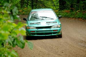 Kyle Turner / Kevin Turner Subaru Impreza on SS1, Steamboat I.