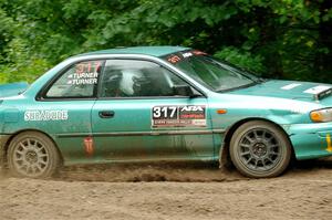 Kyle Turner / Kevin Turner Subaru Impreza on SS1, Steamboat I.