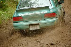 Kyle Turner / Kevin Turner Subaru Impreza on SS1, Steamboat I.