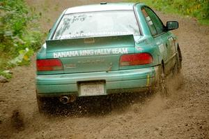 Kyle Turner / Kevin Turner Subaru Impreza on SS1, Steamboat I.