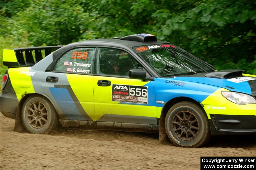 Colin Gleason / Quinn Trumbower Subaru Impreza 2.5RS on SS1, Steamboat I.