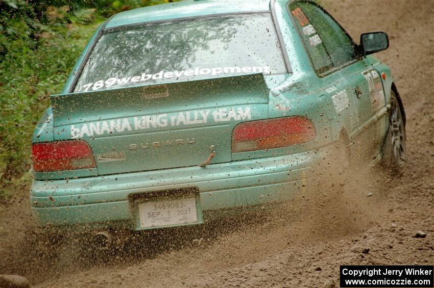 Kyle Turner / Kevin Turner Subaru Impreza on SS1, Steamboat I.