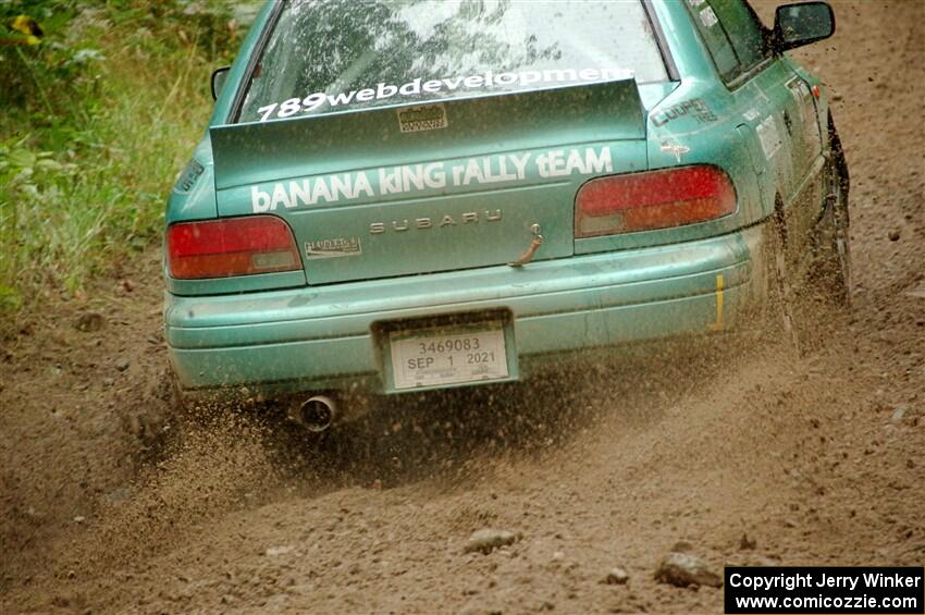 Kyle Turner / Kevin Turner Subaru Impreza on SS1, Steamboat I.