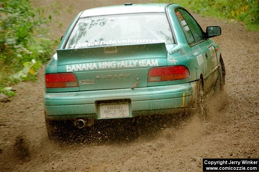 Kyle Turner / Kevin Turner Subaru Impreza on SS1, Steamboat I.