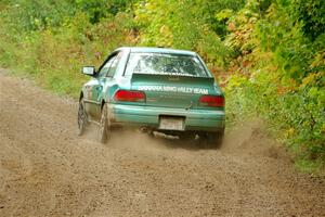 Kyle Turner / Kevin Turner Subaru Impreza on SS1, Steamboat I.