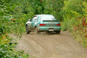 Kyle Turner / Kevin Turner Subaru Impreza on SS1, Steamboat I.