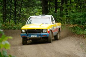 Scott Parrott / Ian Holmes Chevy S-10 on SS1, Steamboat I.