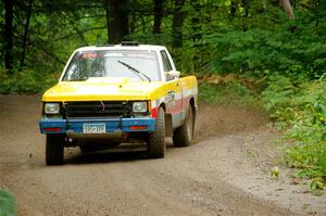 Scott Parrott / Ian Holmes Chevy S-10 on SS1, Steamboat I.