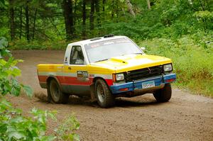 Scott Parrott / Ian Holmes Chevy S-10 on SS1, Steamboat I.