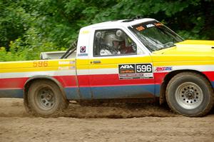 Scott Parrott / Ian Holmes Chevy S-10 on SS1, Steamboat I.