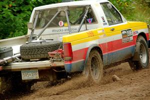 Scott Parrott / Ian Holmes Chevy S-10 on SS1, Steamboat I.