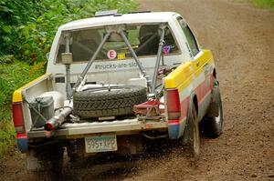 Scott Parrott / Ian Holmes Chevy S-10 on SS1, Steamboat I.