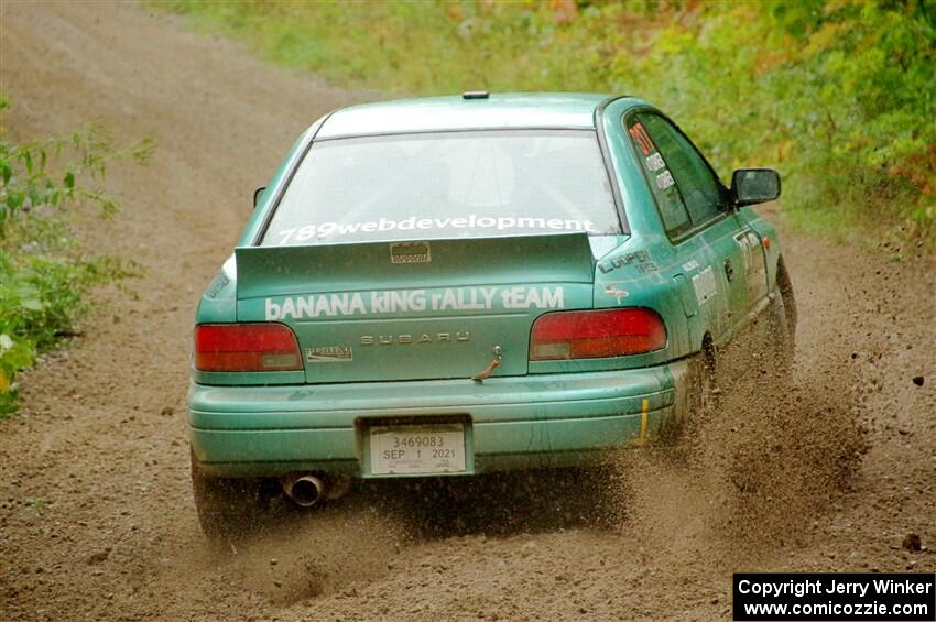 Kyle Turner / Kevin Turner Subaru Impreza on SS1, Steamboat I.