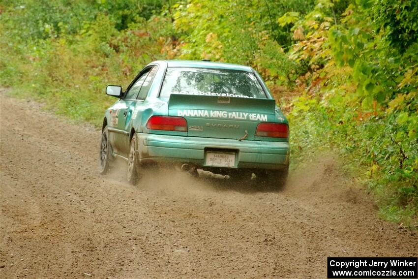 Kyle Turner / Kevin Turner Subaru Impreza on SS1, Steamboat I.