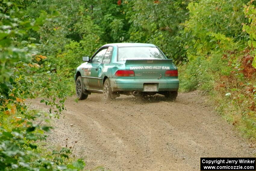 Kyle Turner / Kevin Turner Subaru Impreza on SS1, Steamboat I.