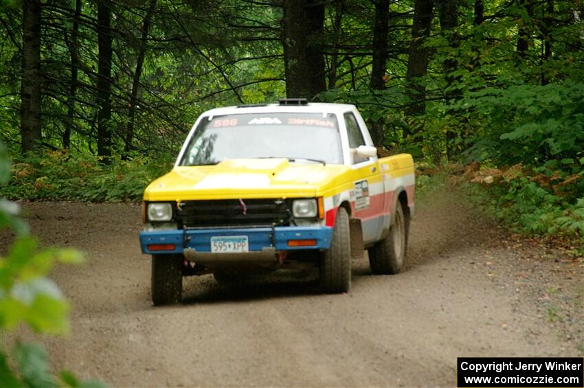 Scott Parrott / Ian Holmes Chevy S-10 on SS1, Steamboat I.