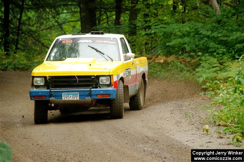 Scott Parrott / Ian Holmes Chevy S-10 on SS1, Steamboat I.