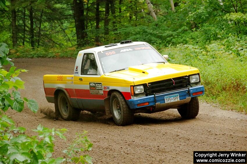 Scott Parrott / Ian Holmes Chevy S-10 on SS1, Steamboat I.