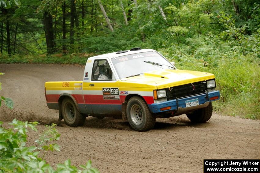 Scott Parrott / Ian Holmes Chevy S-10 on SS1, Steamboat I.