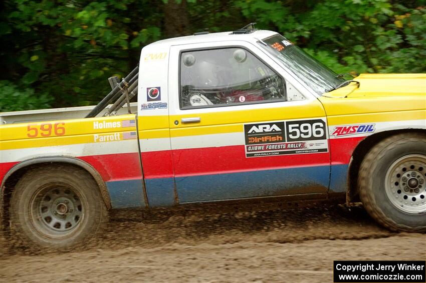 Scott Parrott / Ian Holmes Chevy S-10 on SS1, Steamboat I.