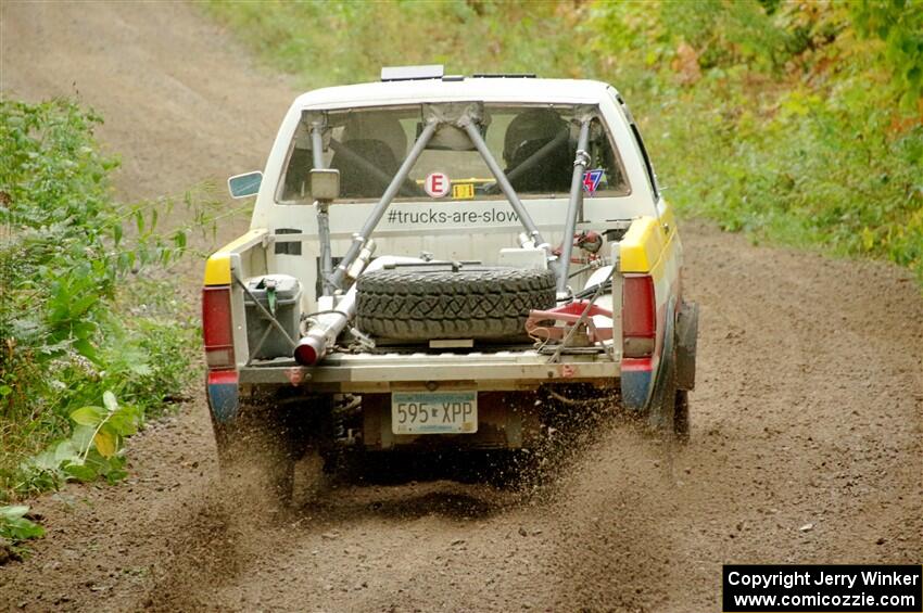 Scott Parrott / Ian Holmes Chevy S-10 on SS1, Steamboat I.