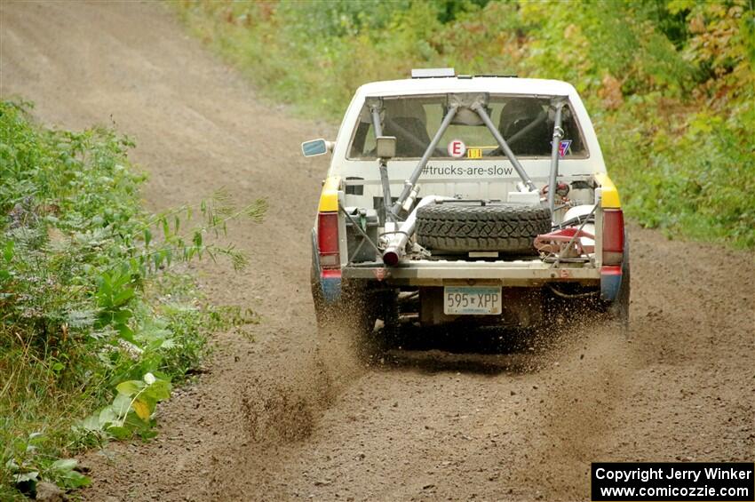 Scott Parrott / Ian Holmes Chevy S-10 on SS1, Steamboat I.