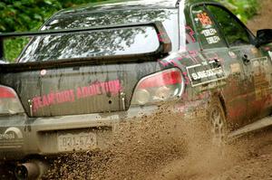 Todd Briley / Valerie Briley Subaru WRX STi on SS1, Steamboat I.