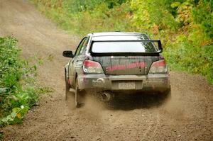 Todd Briley / Valerie Briley Subaru WRX STi on SS1, Steamboat I.