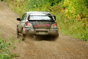 Todd Briley / Valerie Briley Subaru WRX STi on SS1, Steamboat I.