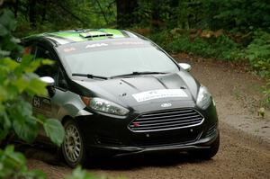 Paul Dickinson / Alison LaRoza Ford Fiesta on SS1, Steamboat I.