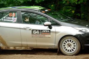 Paul Dickinson / Alison LaRoza Ford Fiesta on SS1, Steamboat I.