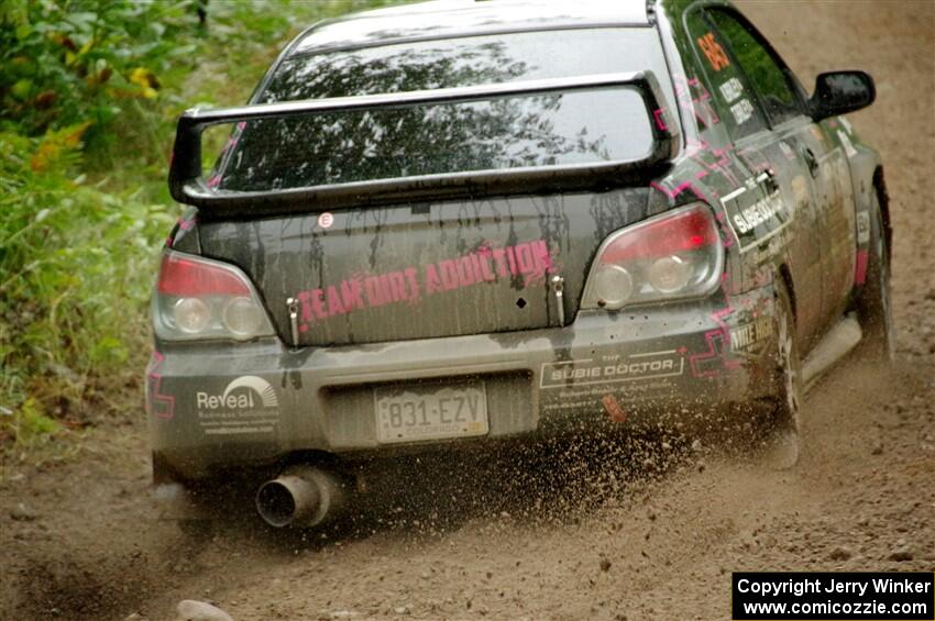 Todd Briley / Valerie Briley Subaru WRX STi on SS1, Steamboat I.