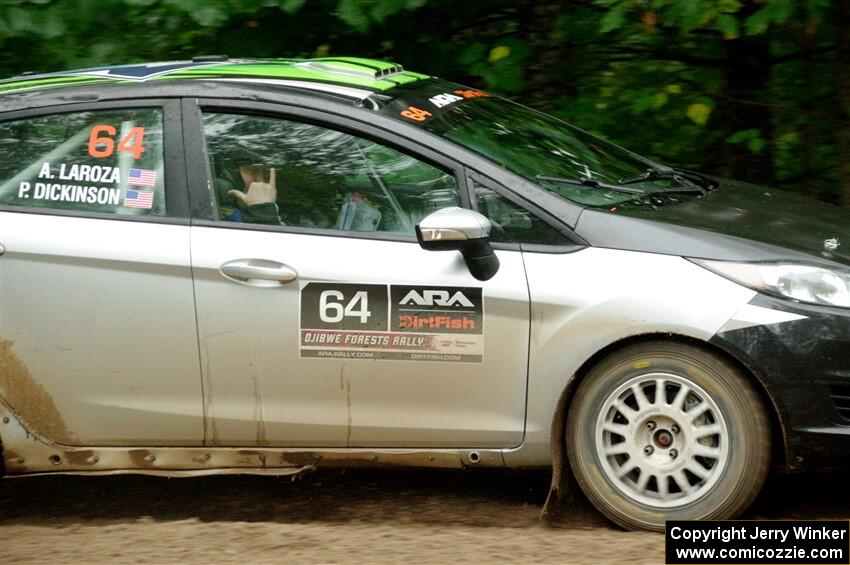 Paul Dickinson / Alison LaRoza Ford Fiesta on SS1, Steamboat I.