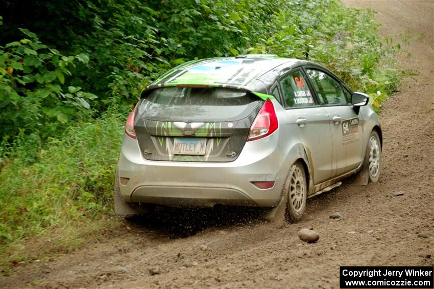 Paul Dickinson / Alison LaRoza Ford Fiesta on SS1, Steamboat I.