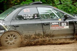 Jacob Kohler / Keith Paulsrud Subaru Impreza on SS1, Steamboat I.