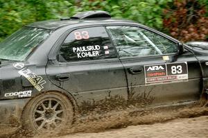 Jacob Kohler / Keith Paulsrud Subaru Impreza on SS1, Steamboat I.