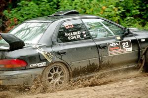 Jacob Kohler / Keith Paulsrud Subaru Impreza on SS1, Steamboat I.